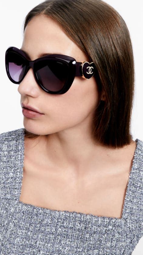 sell my chanel sunglasses|Chanel sunglasses with clear sides.